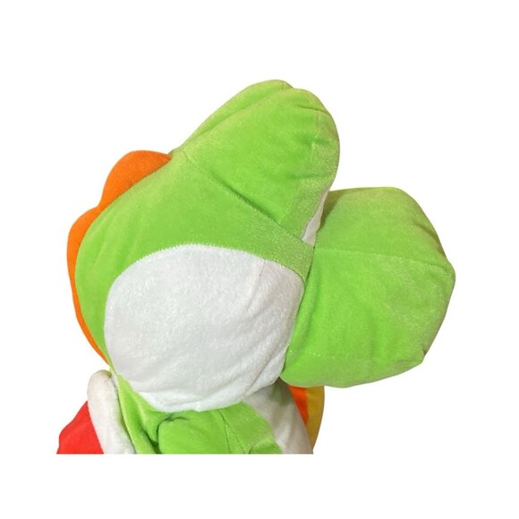 Super Mario Bros Yoshi Jumbo Plush 22” Large Stuffed Animal 2019 Nintendo - Picture 3 of 6